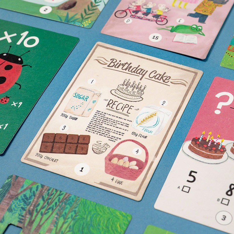 puzzle y juego de pistas